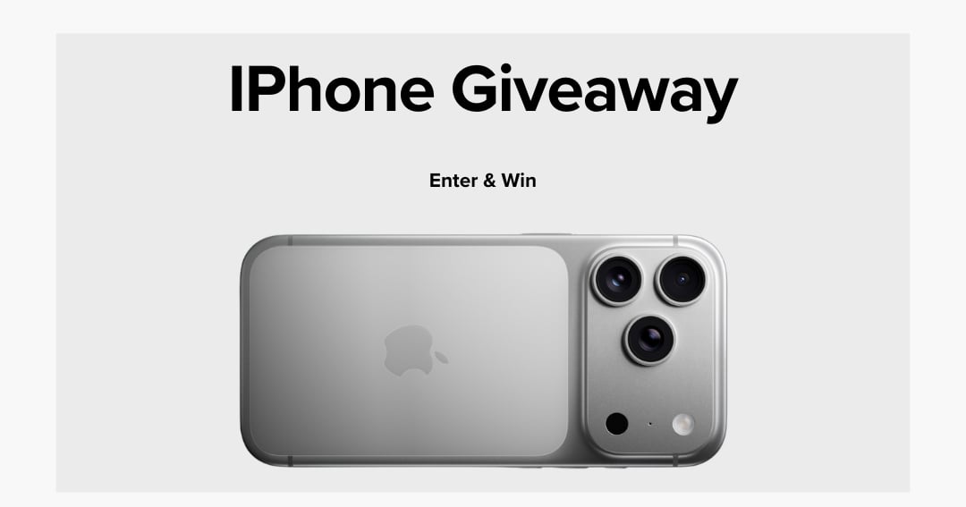WIN a Brand-New iPhone