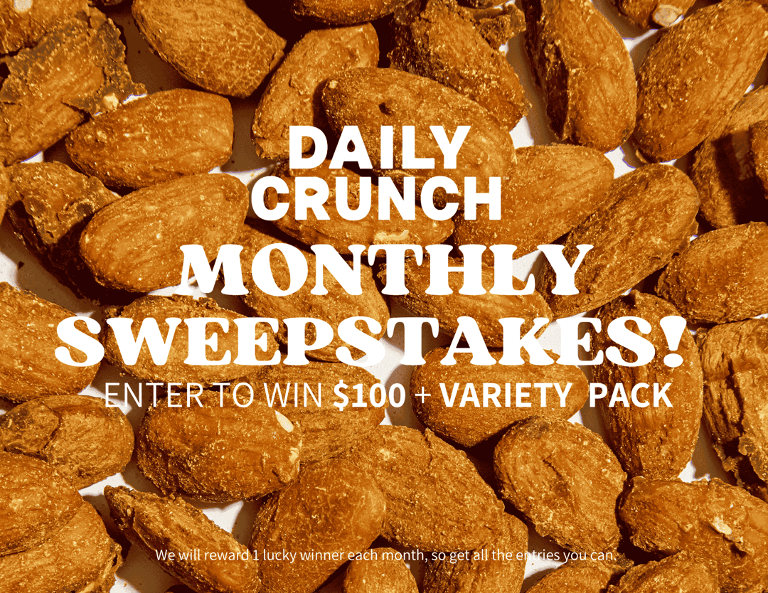 WIN a $100 Visa Gift Card and Daily Crunch 6-Pack