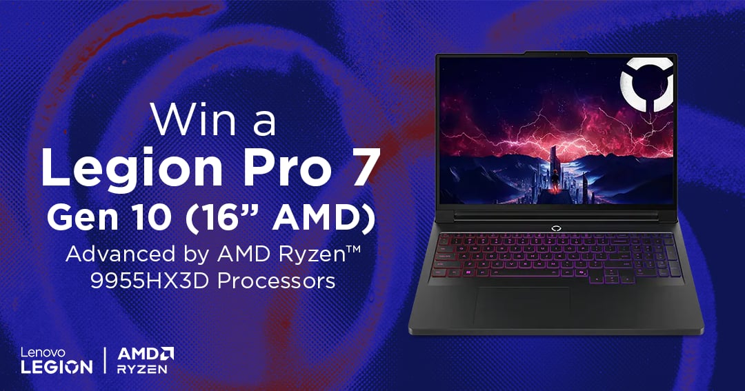 WIN a Lenovo Legion Pro 7 Gen 10