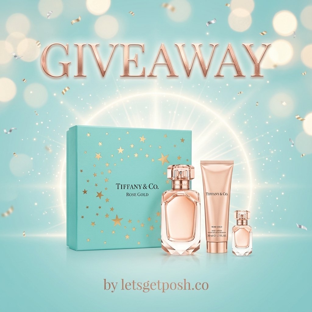 WIN a Tiffany & Co. Rose Gold Eau de Parfum Gift Set