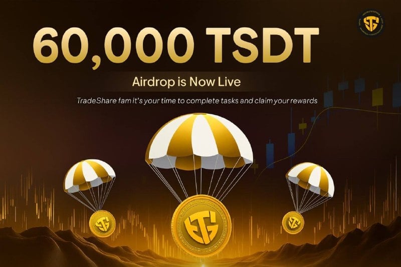 WIN a Share of the 60,000 TSDT Airdrop