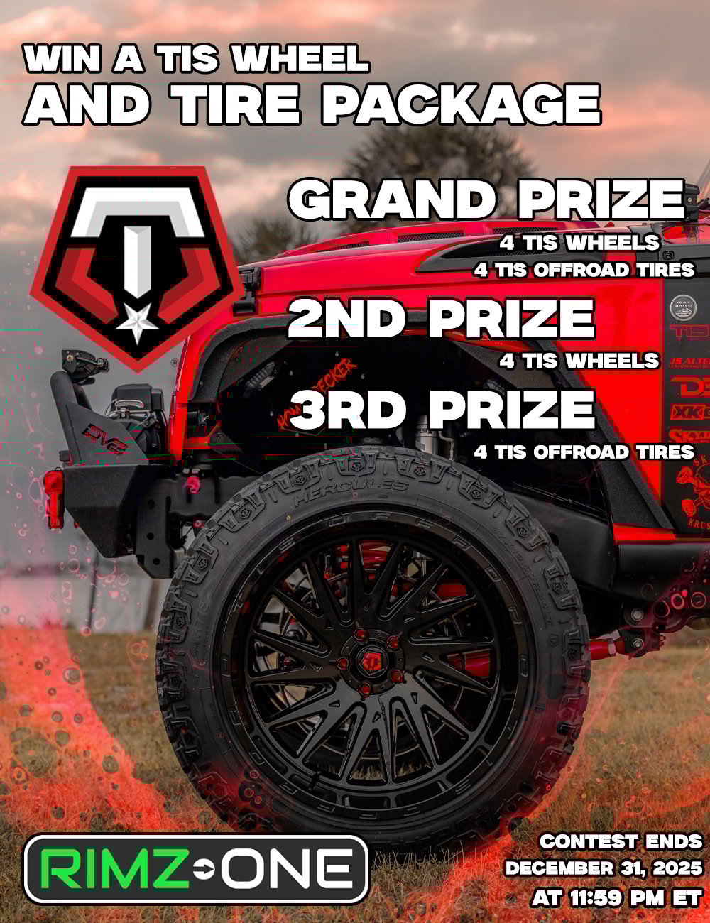 WIN a TIS Wheel and Tire Package