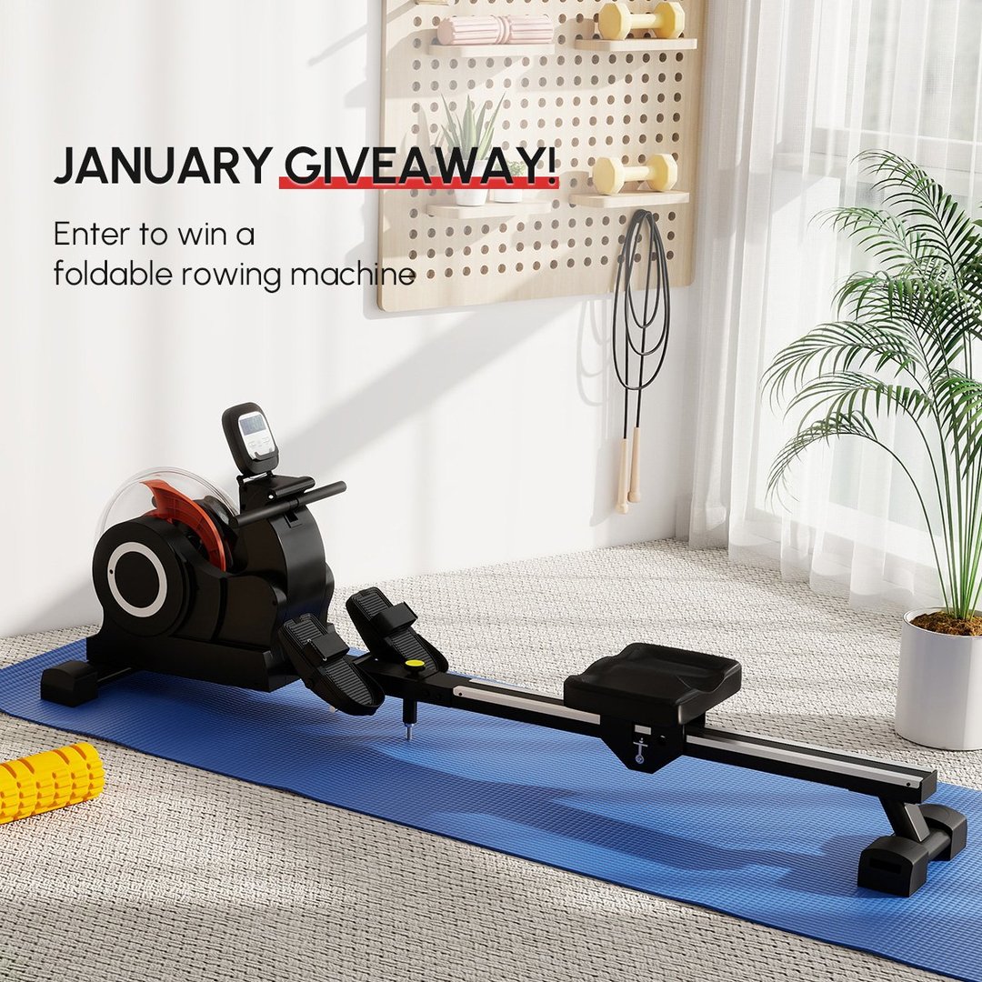 WIN a Sportnow Foldable Rowing Machine