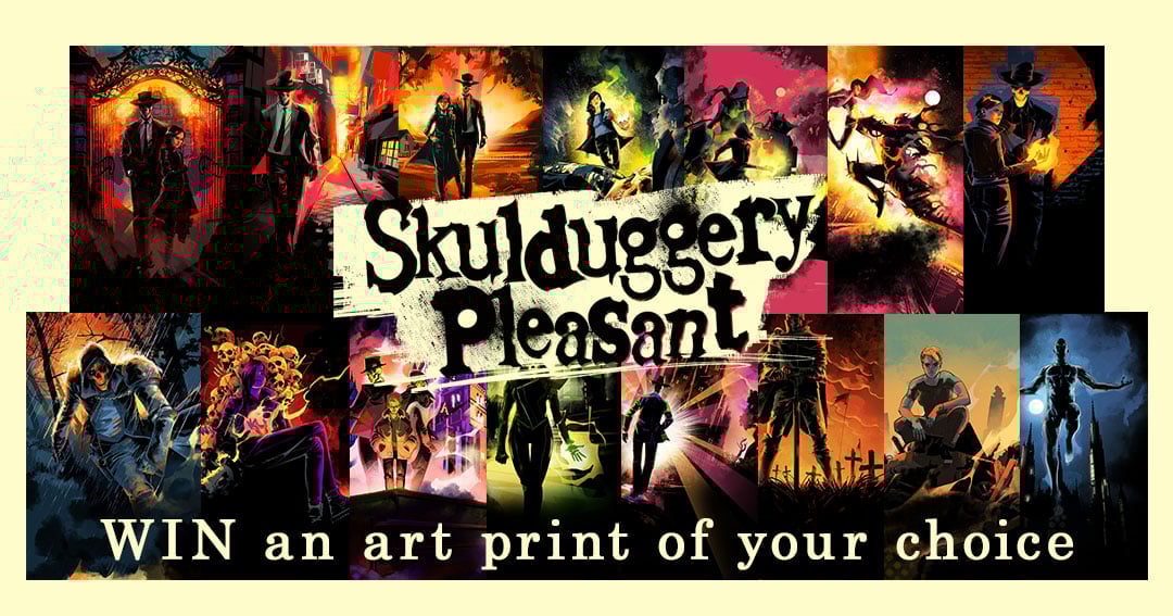 WIN a Skulduggery Pleasant Art Print