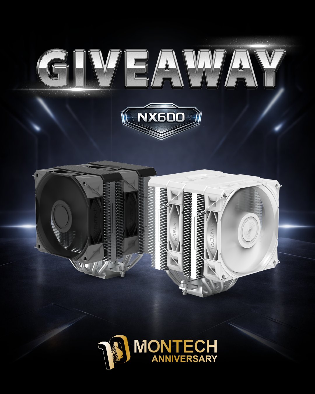 WIN a MONTECH NX600 Air Cooler