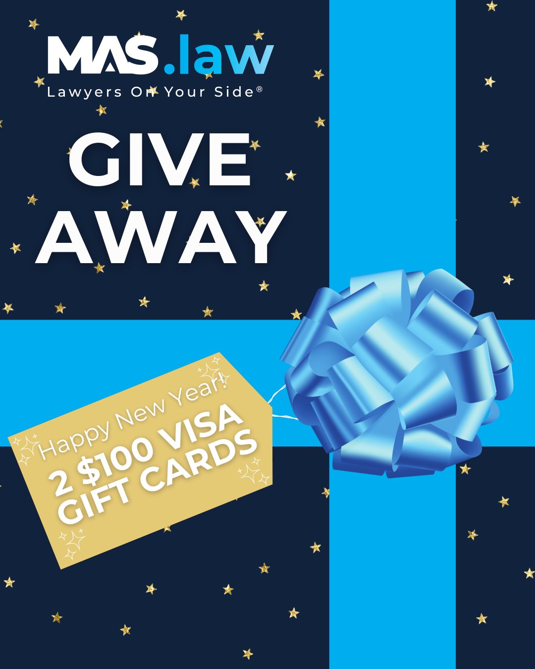 WIN Two $100 Visa Gift Cards